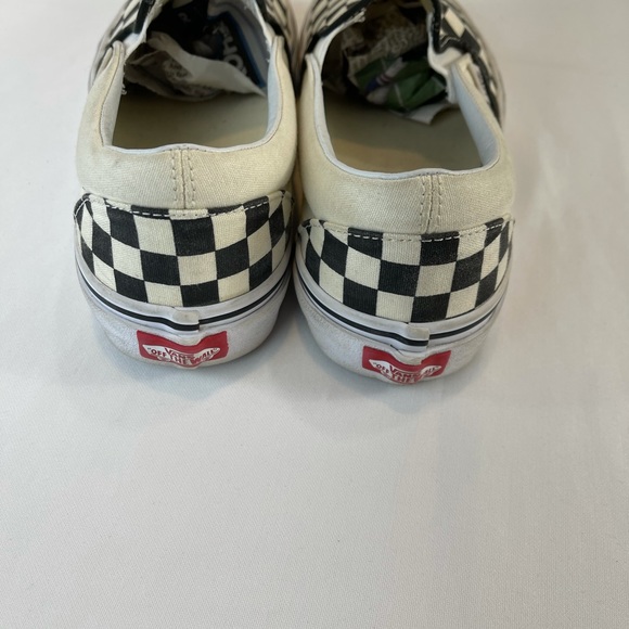 Vans Asher Checkered Slip-on Sneakers Men’s Size 8.5/ Women’s Size 10 - Picture 6 of 14